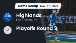 Recap: Highlands  vs. Playoffs Round 3 2023