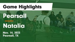 Pearsall  vs Natalia  Game Highlights - Nov. 14, 2023