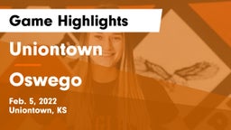 Uniontown  vs Oswego  Game Highlights - Feb. 5, 2022