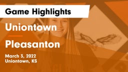 Uniontown  vs Pleasanton  Game Highlights - March 3, 2022