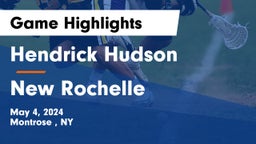 Hendrick Hudson  vs New Rochelle  Game Highlights - May 4, 2024