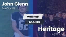 Matchup: John Glenn HS vs. Heritage  2018