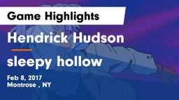Hendrick Hudson  vs sleepy hollow Game Highlights - Feb 8, 2017