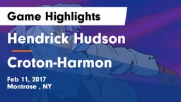 Hendrick Hudson  vs Croton-Harmon  Game Highlights - Feb 11, 2017