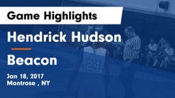 Hendrick Hudson  vs Beacon  Game Highlights - Jan 18, 2017