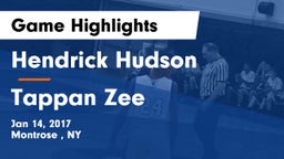 Hendrick Hudson  vs Tappan Zee  Game Highlights - Jan 14, 2017
