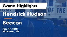 Hendrick Hudson  vs Beacon  Game Highlights - Jan. 17, 2018