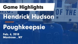 Hendrick Hudson  vs Poughkeepsie  Game Highlights - Feb. 6, 2018