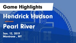 Hendrick Hudson  vs Pearl River  Game Highlights - Jan. 12, 2019