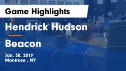 Hendrick Hudson  vs Beacon  Game Highlights - Jan. 30, 2019