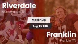 Matchup: Riverdale High vs. Franklin  2017