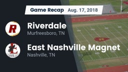 Recap: Riverdale  vs. East Nashville Magnet 2018