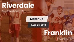 Matchup: Riverdale High vs. Franklin  2018