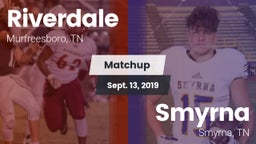 Matchup: Riverdale High vs. Smyrna  2019