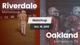 Matchup: Riverdale High vs. Oakland  2019