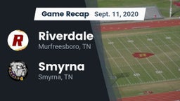 Recap: Riverdale  vs. Smyrna  2020
