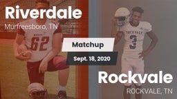 Matchup: Riverdale High vs. Rockvale  2020