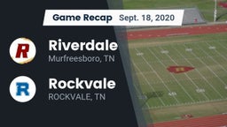 Recap: Riverdale  vs. Rockvale  2020