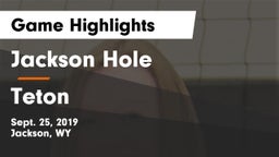 Jackson Hole  vs Teton  Game Highlights - Sept. 25, 2019
