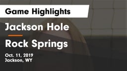 Jackson Hole  vs Rock Springs  Game Highlights - Oct. 11, 2019