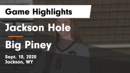 Jackson Hole  vs Big Piney  Game Highlights - Sept. 10, 2020