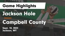 Jackson Hole  vs Campbell County  Game Highlights - Sept. 10, 2022