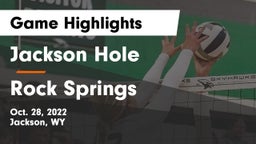 Jackson Hole  vs Rock Springs  Game Highlights - Oct. 28, 2022
