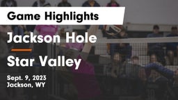 Jackson Hole  vs Star Valley  Game Highlights - Sept. 9, 2023