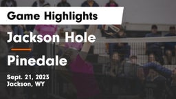 Jackson Hole  vs Pinedale  Game Highlights - Sept. 21, 2023