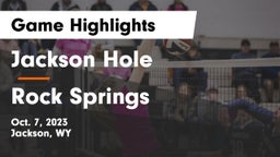 Jackson Hole  vs Rock Springs  Game Highlights - Oct. 7, 2023