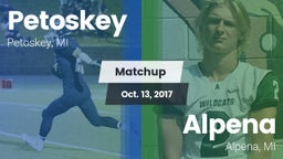 Matchup: Petoskey  vs. Alpena  2017