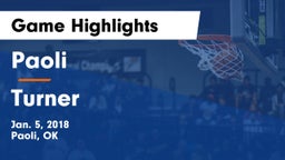 Paoli  vs Turner Game Highlights - Jan. 5, 2018