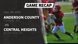 Recap: Anderson County  vs. Central Heights  2015