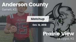 Matchup: Anderson County vs. Prairie View  2018