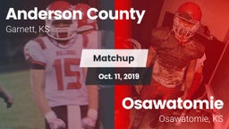 Matchup: Anderson County vs. Osawatomie  2019
