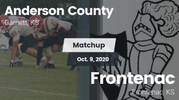 Matchup: Anderson County vs. Frontenac  2020