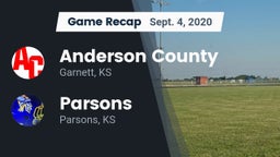 Recap: Anderson County  vs. Parsons  2020