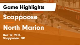 Scappoose  vs North Marion  Game Highlights - Dec 12, 2016