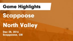 Scappoose  vs North Valley  Game Highlights - Dec 28, 2016