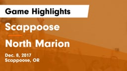 Scappoose  vs North Marion  Game Highlights - Dec. 8, 2017