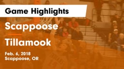 Scappoose  vs Tillamook  Game Highlights - Feb. 6, 2018