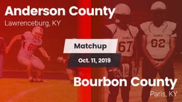 Matchup: Anderson County vs. Bourbon County  2019