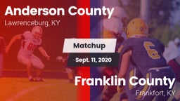 Matchup: Anderson County vs. Franklin County  2020