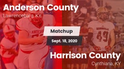 Matchup: Anderson County vs. Harrison County  2020