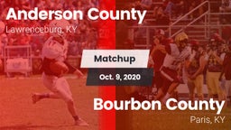 Matchup: Anderson County vs. Bourbon County  2020