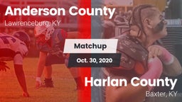 Matchup: Anderson County vs. Harlan County  2020