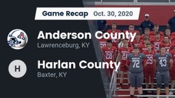 Recap: Anderson County  vs. Harlan County  2020