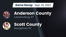 Recap: Anderson County  vs. Scott County  2023