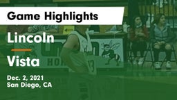 Lincoln  vs Vista  Game Highlights - Dec. 2, 2021