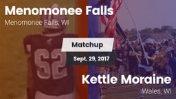 Matchup: Menomonee Falls vs. Kettle Moraine  2017